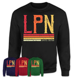 Vintage LPN Limited Edition Job Shirt, Coworker Birthday Gift Idea