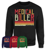 Vintage Medical Biller Limited Edition Job Shirt, Coworker Birthday Gift Idea