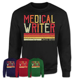 Vintage Medical Writer Limited Edition Job Shirt, Coworker Birthday Gift Idea