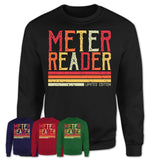 Vintage Meter Reader Limited Edition Job Shirt, Coworker Birthday Gift Idea