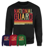 Vintage National Guard Limited Edition Job Shirt, Coworker Birthday Gift Idea