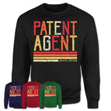 Vintage Patent Agent Limited Edition Job Shirt, Coworker Birthday Gift Idea