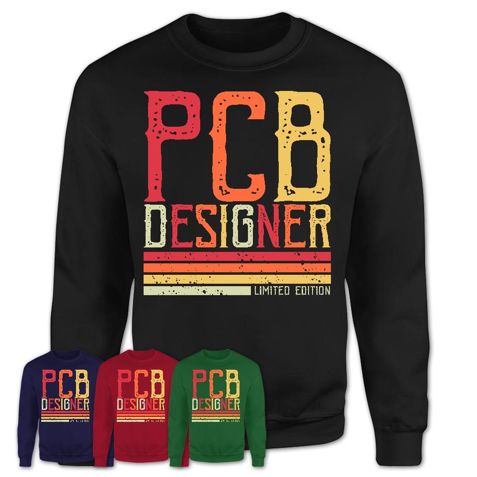 Vintage Pcb Designer Limited Edition Job Shirt, Coworker Birthday Gift Idea