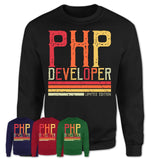 Vintage Php Developer Limited Edition Job Shirt, Coworker Birthday Gift Idea
