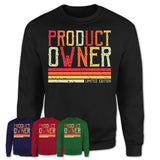 Vintage Product Owner Limited Edition Job Shirt, Coworker Birthday Gift Idea