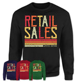 Vintage Retail Sales Limited Edition Job Shirt, Coworker Birthday Gift Idea