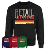 Vintage Retail Salesperson Limited Edition Job Shirt, Coworker Birthday Gift Idea