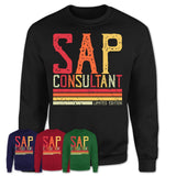 Vintage Sap Consultant Limited Edition Job Shirt, Coworker Birthday Gift Idea