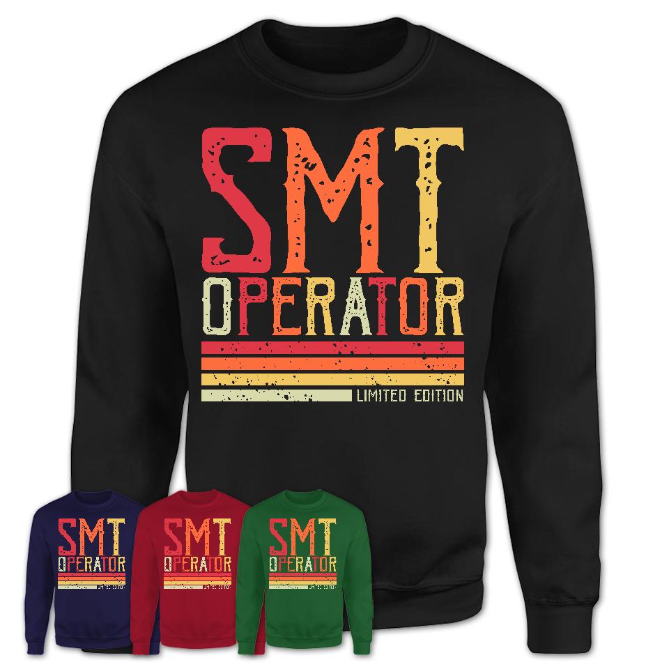 Vintage Smt Operator Limited Edition Job Shirt, Coworker Birthday Gift Idea