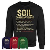 Vintage Soil Conservationist Definition Shirt, Funny Coworker Gift Idea for Soil Conservationist, New Job Gift
