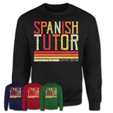 Vintage Spanish Tutor Limited Edition Job Shirt, Coworker Birthday Gift Idea