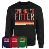 Vintage Sprinkler Fitter Limited Edition Job Shirt, Coworker Birthday Gift Idea