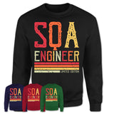 Vintage Sqa Engineer Limited Edition Job Shirt, Coworker Birthday Gift Idea