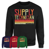 Vintage Supply Technician Limited Edition Job Shirt, Coworker Birthday Gift Idea