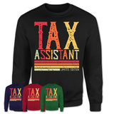 Vintage Tax Assistant Limited Edition Job Shirt, Coworker Birthday Gift Idea