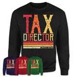 Vintage Tax Director Limited Edition Job Shirt, Coworker Birthday Gift Idea