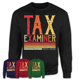 Vintage Tax Examiner Limited Edition Job Shirt, Coworker Birthday Gift Idea