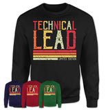Vintage Technical Lead Limited Edition Job Shirt, Coworker Birthday Gift Idea