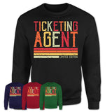 Vintage Ticketing Agent Limited Edition Job Shirt, Coworker Birthday Gift Idea