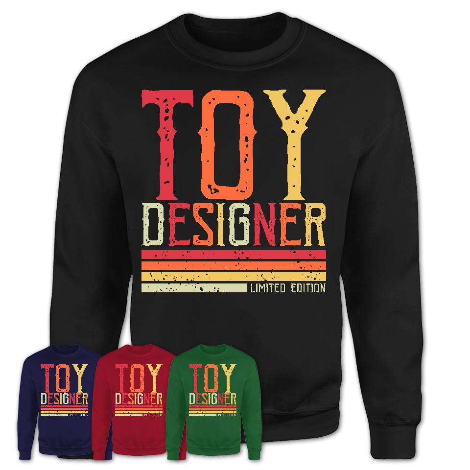 Vintage Toy Designer Limited Edition Job Shirt, Coworker Birthday Gift Idea