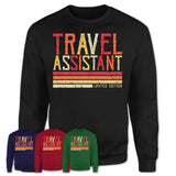 Vintage Travel Assistant Limited Edition Job Shirt, Coworker Birthday Gift Idea
