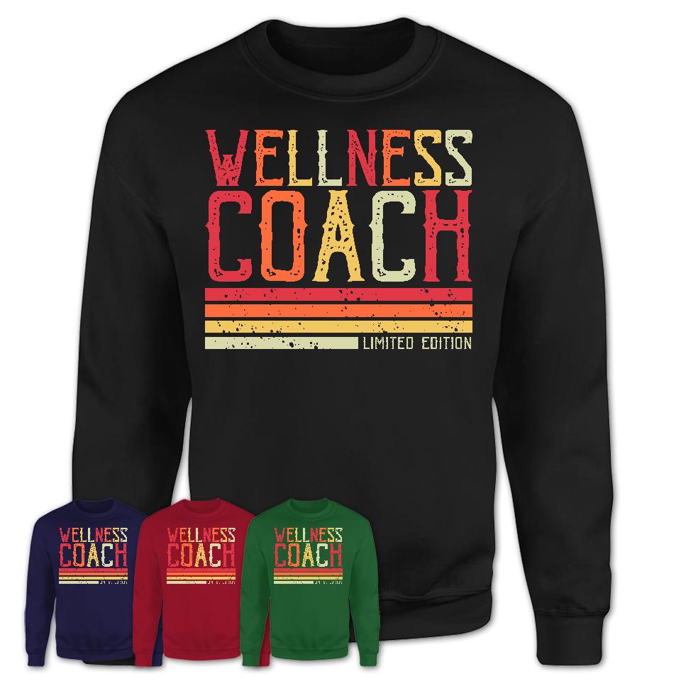 Vintage Wellness Coach Limited Edition Job Shirt, Coworker Birthday Gift Idea