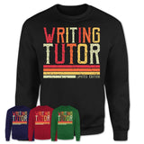 Vintage Writing Tutor Limited Edition Job Shirt, Coworker Birthday Gift Idea