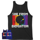 Black Girl She From Brighton Colorado Shirt LGBT Pride Gift