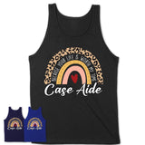 Case Aide Because Your Life Worth My Time Rainbow T-Shirt
