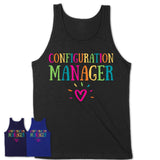 Configuration Manager Rainbow Lettering Heart Shirt, Employee Appreciation Gifts