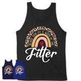 Fitter Because Your Life Worth My Time Rainbow T-Shirt