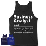 Funny Business Analyst Definition Shirt, New Job Gift for Business Analyst, Coworker Gift Idea