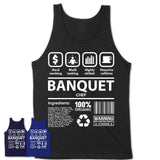 Funny Coworker Gift Idea Sarcasm Banquet Chef Uniform TShirt