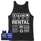 Funny Coworker Gift Idea Sarcasm Rental Agent Uniform TShirt