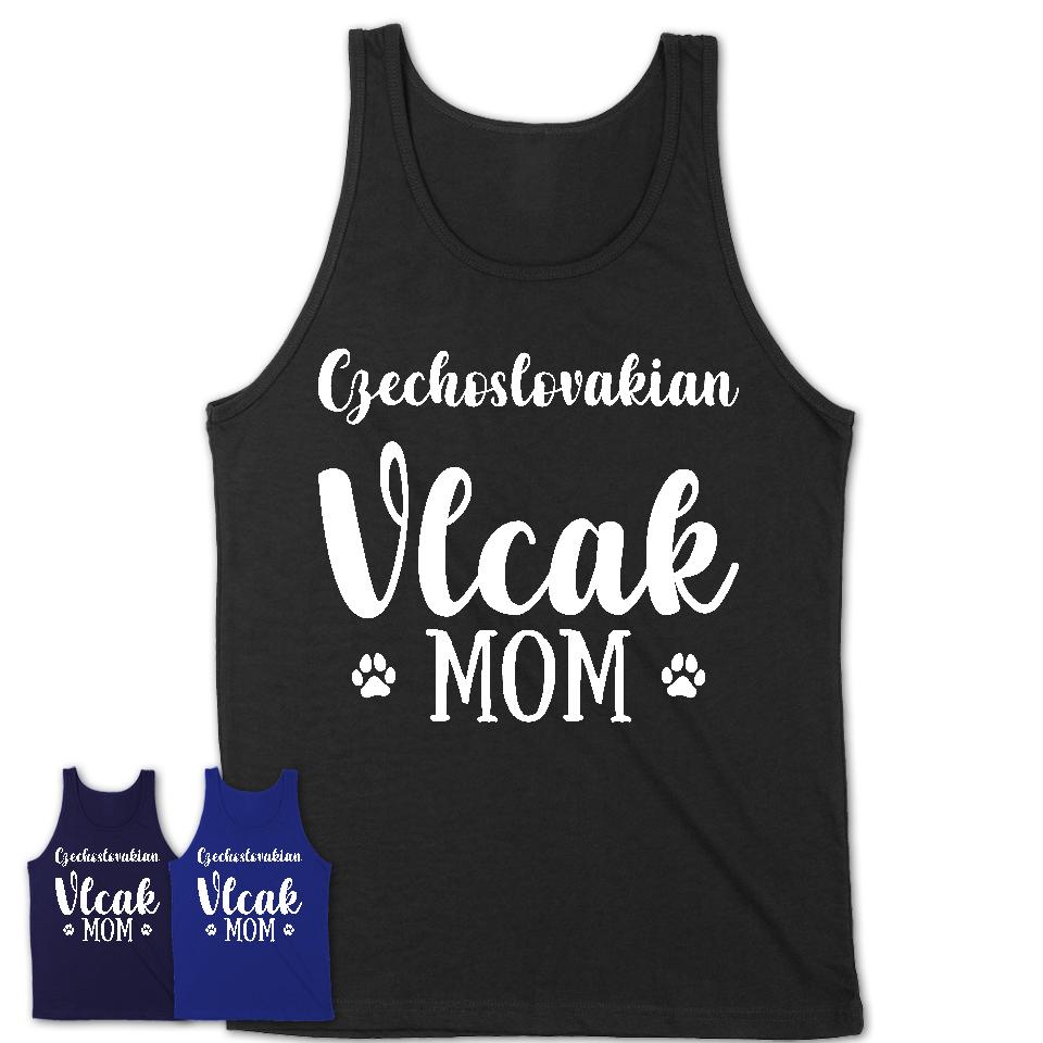 Funny Czechoslovakian Vlcak Tshirt, Gift for Czechoslovakian Vlcak Lovers, Czechoslovakian Vlcak Mom Shirt, Dog Mama Shirt