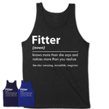 Funny Fitter Definition Shirt, New Job Gift for Fitter, Coworker Gift Idea