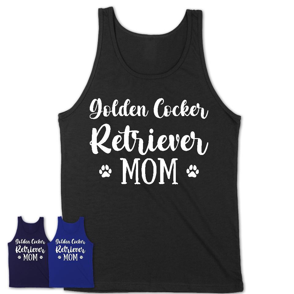 Funny Golden Cocker Retriever Tshirt, Gift for Golden Cocker Retriever Lovers, Golden Cocker Retriever Mom Shirt, Dog Mama Shirt