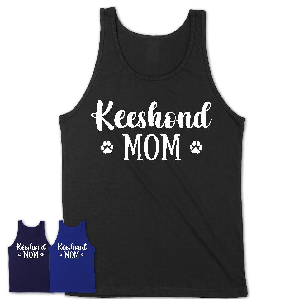 Funny Keeshond Tshirt, Gift for Keeshond Lovers, Keeshond Mom Shirt, Dog Mama Shirt
