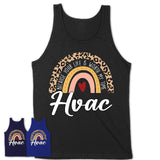 Hvac Because Your Life Worth My Time Rainbow T-Shirt