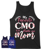 My Favorite Cmo Calls Me Mom Shirt Floral Flowers Mothers Day Gifts