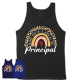 Principal Because Your Life Worth My Time Rainbow T-Shirt