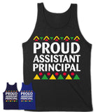 Proud Assistant Principal Africa Pride Black History Month T-Shirt