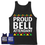 Proud Bell Attendant Africa Pride Black History Month T-Shirt