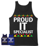 Proud It Specialist Africa Pride Black History Month T-Shirt