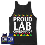 Proud Lab Coordinator Africa Pride Black History Month T-Shirt