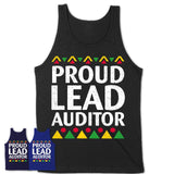 Proud Lead Auditor Africa Pride Black History Month T-Shirt