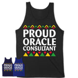 Proud Oracle Consultant Africa Pride Black History Month T-Shirt