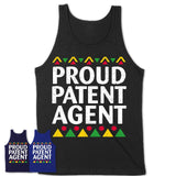 Proud Patent Agent Africa Pride Black History Month T-Shirt