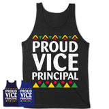 Proud Vice Principal Africa Pride Black History Month T-Shirt