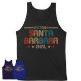 Proud Vintage Santa Barbara Girl Shirt California Pride Gift Birthday Shirt for Her
